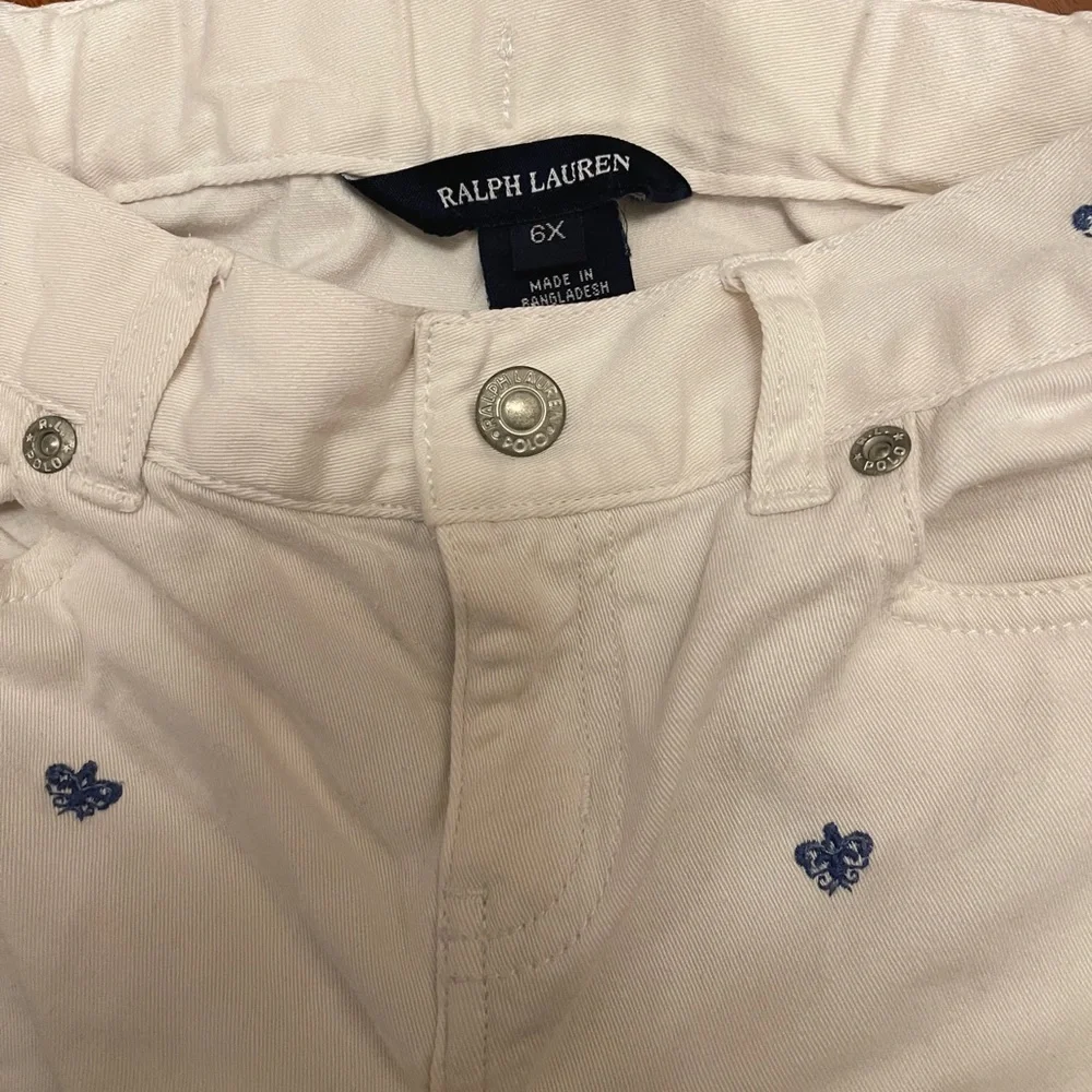 Ralph Lauren Vintage 2 Piece Blouse and Jean Set